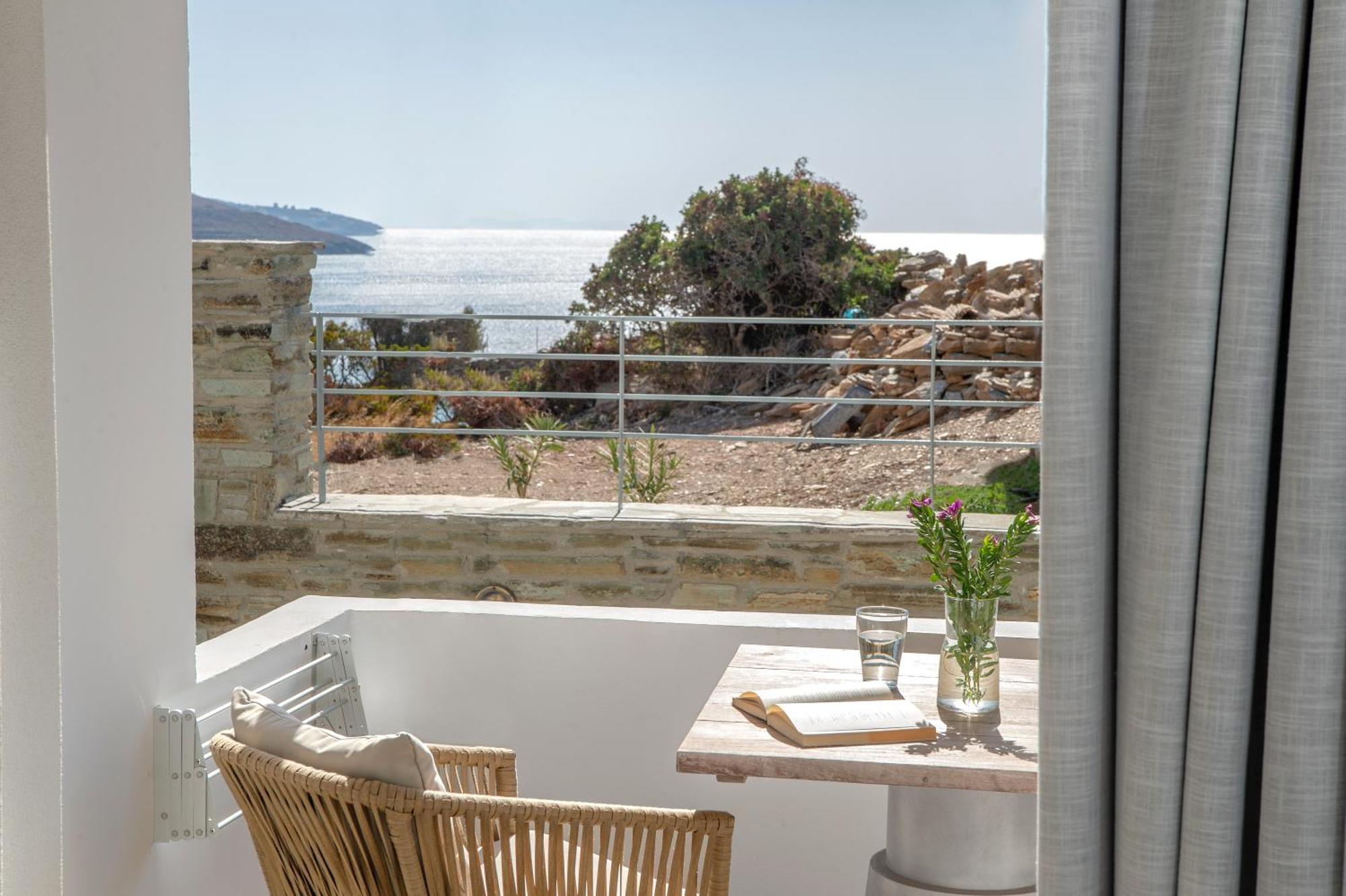Niriis Sea View Studio Melite Batsi Батси Экстерьер фото