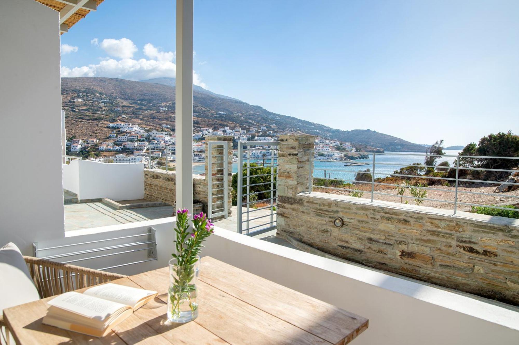 Niriis Sea View Studio Melite Batsi Батси Экстерьер фото